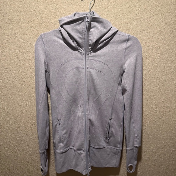 Lululemon Stride Jacket II Heathered Grey size 4 - Picture 9 of 10
